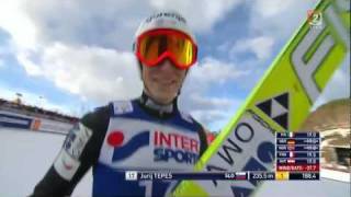 Jurij Tepes  Vikersund 2355m New PB [upl. by Yelsel50]