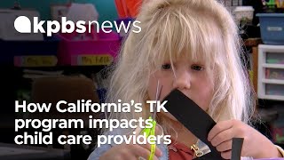 Child care providers are a casualty of Californias transitional kindergarten [upl. by Ancell]