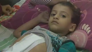 Reporter finds chaos and desperation at Yemeni city [upl. by Airdnax419]