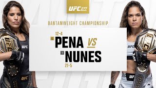 UFC 277 Amanda Nunes vs Julianna Pena 2 HIGHLIGHTS [upl. by Pentha]