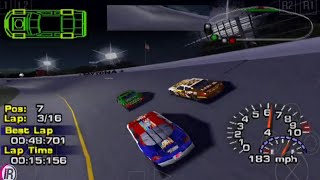 Nascar Thunder 2004 PS1  Daytona  Night  1736 [upl. by Lowe]