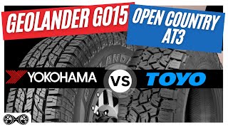 Yokohama Geolander G015 vs Toyo Open Country AT3 [upl. by Carbone]