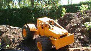 RC TRACTOR CAT528 RC POWER RC STRONG TRACTOR [upl. by Eluj]