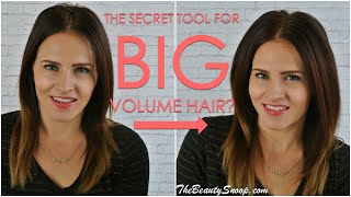 VOLOOM Volumizing Iron Review  The secret tool for BIG volume hair [upl. by Carbrey]