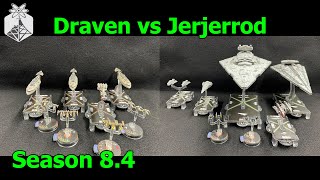 Star Wars Armada quotRaiders of the Lost Tokensquot Draven vs Jerjerrod  ION Radio Battle Report [upl. by Ybeloc]