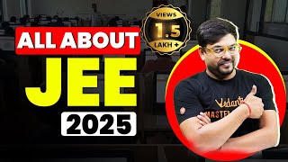 All about JEE 2025  Strategy Eligibility Cutoffs Exam Pattern  Harsh sir VedantuMath [upl. by Arymas]