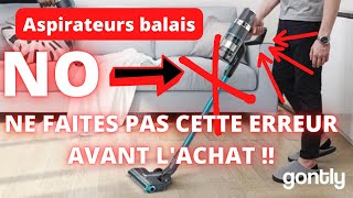 Comment et quel Aspirateur balai choisir en 2023  TOP 5 des meilleurs test Conseils amp tuto qualité [upl. by Fayth]