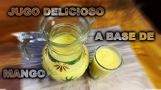 si tienes UN MANGO haz esta DELICIOSA bebida [upl. by Aihsot955]