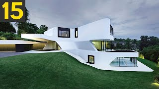 TOP 15 Futuristic Houses [upl. by Rusert]