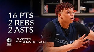 Kenny Lofton Jr 16 pts 2 rebs 2 asts vs Celtics 2022 Summer League [upl. by Harshman613]