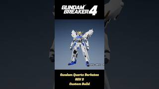 Gundam Quartz Barbatos REV 2 Custom Build – Gundam Breaker 4 [upl. by Alanson]