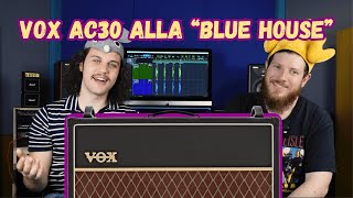 Vox AC30 C2  greenback vs alnico blue [upl. by Aihseyn]