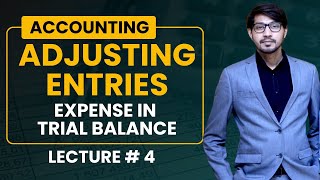 4 Expense in Trial Balance Adjusting Entries  Adjusting Entry when trial balance shows expense [upl. by Drauode899]