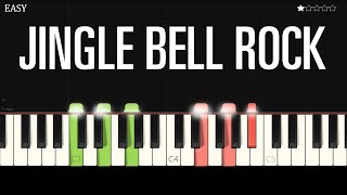 Jingle Bell Rock  Easy Piano Tutorial [upl. by Tucker594]