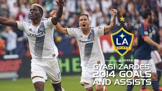 HIGHLIGHTS ALL of Gyasi Zardes 2014 GOALS amp ASSISTS [upl. by Zia]