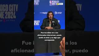 Jaime Jáquez Jr el PRIMER mexicano en ganar un partido de la NBA en el país [upl. by Dnalra]