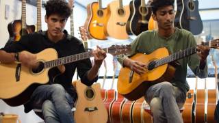 Tribute to Amin Toofani first time on two guitar cover gratitude [upl. by Virendra]