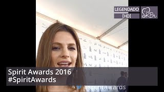 Stana Katic  Spirit Awards 2016 SpiritAwards legendado [upl. by Fast523]