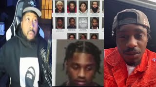 Who did this Akademiks reacts to Picture of Lil TJay photoshopped into a NY gang indictment Mugshot [upl. by Rex]