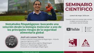 Nematodos fitopatógenos buscando una solución desde la biología molecular [upl. by Eldorado]