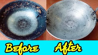 How to Clean Kadai Tips  Utensils Cleaning Hacks  Cook with Monika [upl. by Isiahi604]