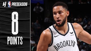 Ben Simmons with 8 PTS 9 AST 6 REB vs 76ers  2023 NBA Preseason [upl. by Onil]