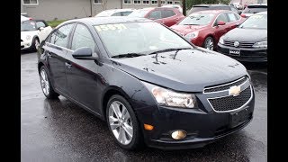 SOLD 2014 Chevrolet Cruze LTZ RS Walkaround Start up Tour and Overview [upl. by Nerrak]