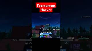 Fortnite tournament Hackers aimbot wallhacker fortnite fortniteshorts fortniteclips hacker [upl. by Terrilyn]