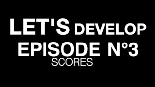 LETS DEVELOP EP 3  SCORES Gdevelop tuto [upl. by Canning928]