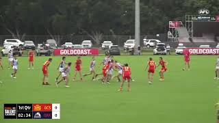 2024 Coates Talent League Boys R5 Gold Coast Academy v Oakleigh Chargers [upl. by Amsab]