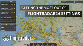 Flightradar24com 2021 Update Tutorial [upl. by Tarrant611]