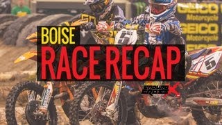 2012 Endurocross Race Recap Boise ID  Round 7 [upl. by Ainaznat532]