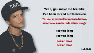 Locked Out of Heaven  Bruno Mars  Lirik Terjemahan [upl. by Fihsak]