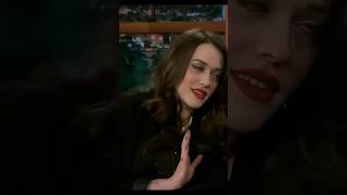 Kat Dennings does it Gingerly shorts craigferguson [upl. by Graehme]