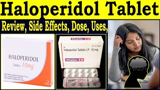 Haloperidol Tablet 10 mg 2 mg 05 mg  Haloperidol Tablet Uses in Hindi  Uses Side Effects Dose [upl. by Nomde]