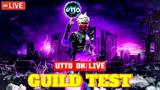 FREE FIRE LIVE Guild Test And CSR 🥰🔥😱Rank Push🔥🤔classyffnonstopgameing UtttoonLivefreefiremax [upl. by Atelokin]