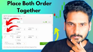 Target amp Stop Loss orders एक साथ लगाओ  Forever Order  Options Trading [upl. by Refinnaj]