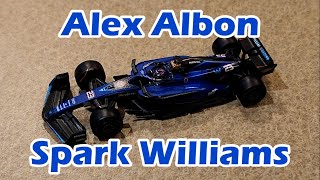 2023 Alex Albon Spark Williams FW45 164 Scale Review  F1 Diecast Review [upl. by Haerb]