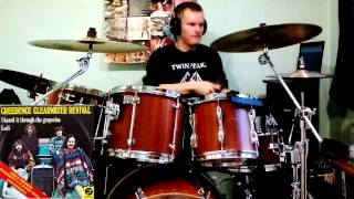 Creedence Clearwater Revival  I Heard It Through the Grapevine  Drum Cover [upl. by Atiniuq]