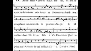 Gaudeamus Omnes in Domino  Introit [upl. by Araic]