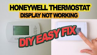 Honeywell Thermostat Display Not Working Easy Troubleshooting Tips [upl. by Janus]