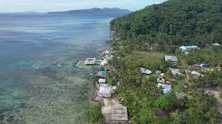 Drone Aerial video of Uman Island found within Chuuk lagoon Chuuk State [upl. by Adnak]