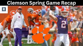 2024 Clemson Football Spring Game Recap  Clemson Tigers Football [upl. by Paz]