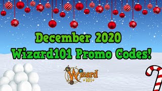 Wizard101  December 2020 Promo Codes [upl. by Vincent]