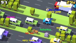 Crossy Road v Doge  wow much hop so clone [upl. by Orman]