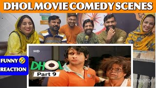 Reaction on Dhol  Superhit Bollywood Comedy Movie Rajpal Yadav  Sharman Joshi [upl. by Torie808]