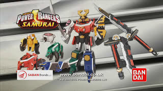 Power Rangers Samurai Megazord amp Megablade [upl. by Keldah]