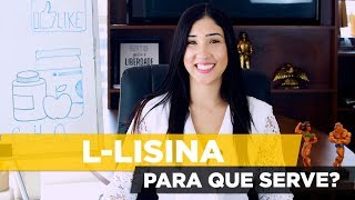 LLISINA SERVE PARA HERPES  benefícios para que serve [upl. by Remlap]