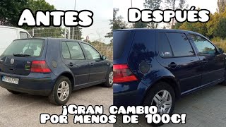 CAMBIO Notable para tu coche por MENOS de 100€  GOLF 4 [upl. by Tomaso]