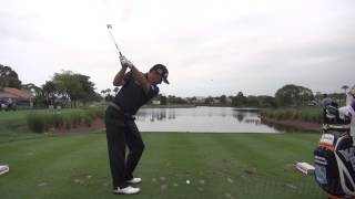 GOLF SWING 2013  GRAEME MCDOWELL IRON  DTL REGULAR SPEED amp SLOW MOTION  1080p HD [upl. by Forrester]